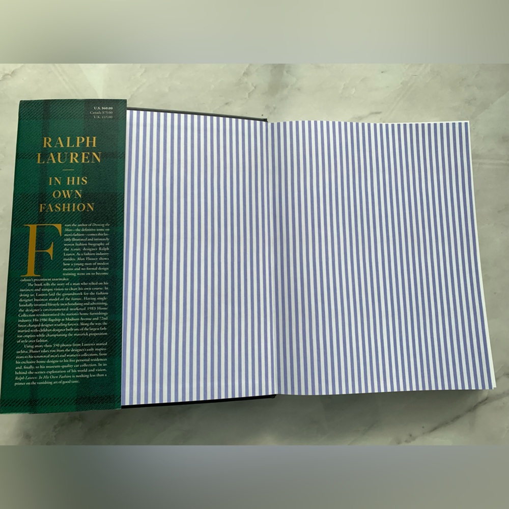 Ralph Lauren: In His Own Fashion Book Alan Flusser - Picture 3 of 6